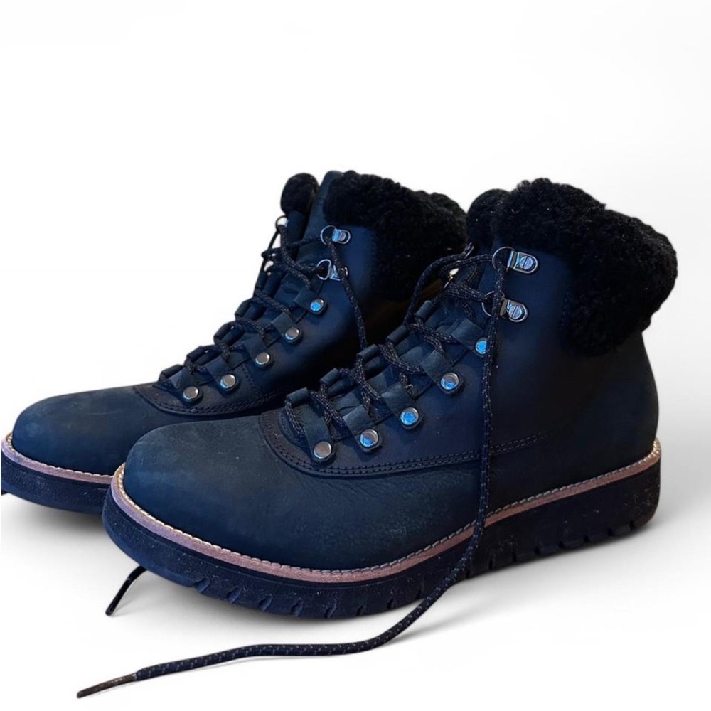 Cole Haan Black ZeroGrand Explore Hiker Boots